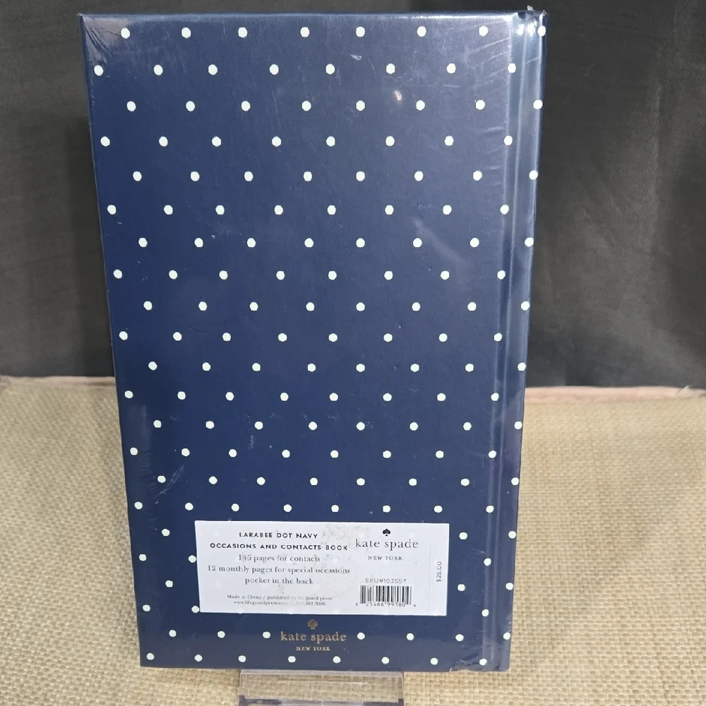 Kate Spade Address & Occasions Book